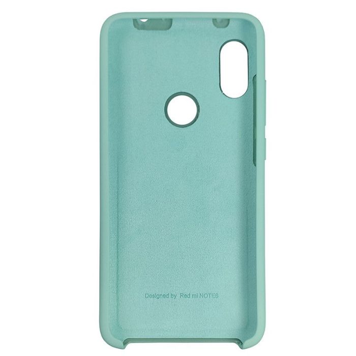 Чохол Silicone Case for Xiaomi Redmi Note 6 Sea Blue (20)