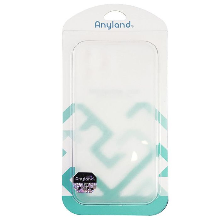 Чехол Anyland Carbon Ultra thin для Apple iPhone 11 Pro Clear