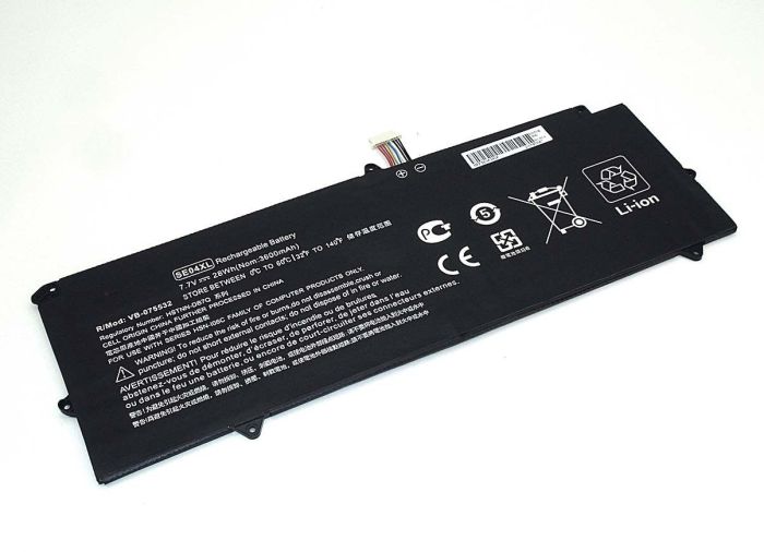Акумулятор для ноутбука  HP SE04 Pro X2 612 G2 7.7V Чорний 3600mAh OEM