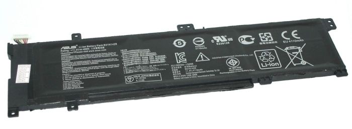 Акумулятор для ноутбука Asus B31N1429 K501LB 11.4V Black 4110mAh Orig
