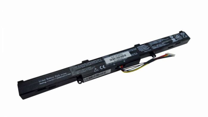 Акумулятор для ноутбука Asus A41-X550E 14.4V Black 2600mAh OEM