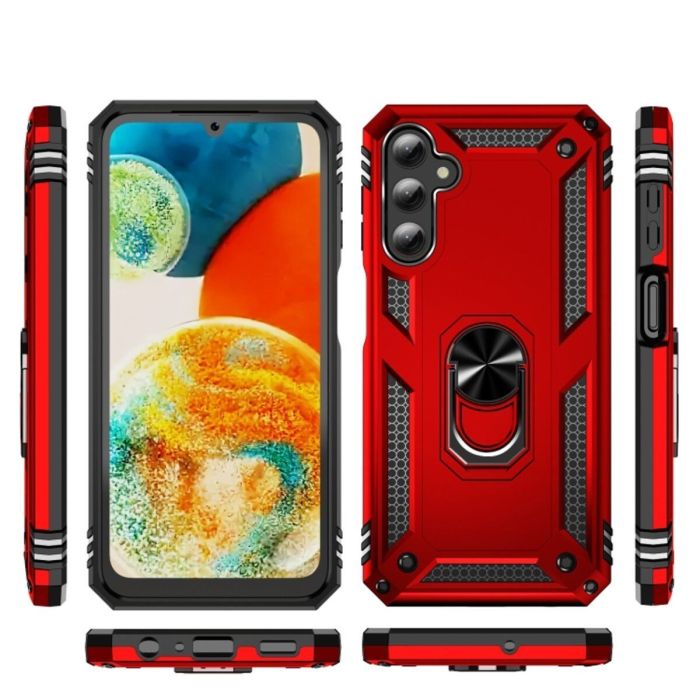 Чехол Cosmic Robot Ring for Samsung Galaxy A24 4G Red