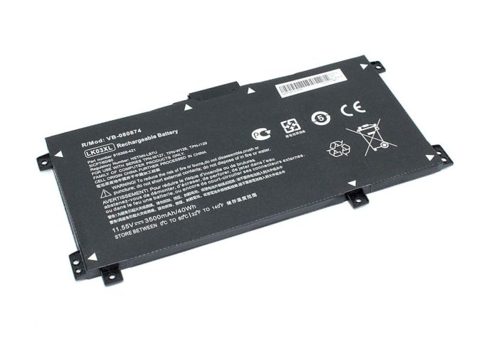 Аккумулятор для ноутбука HP LK03XL Envy 17M 11.55V Black 3500mAh OEM