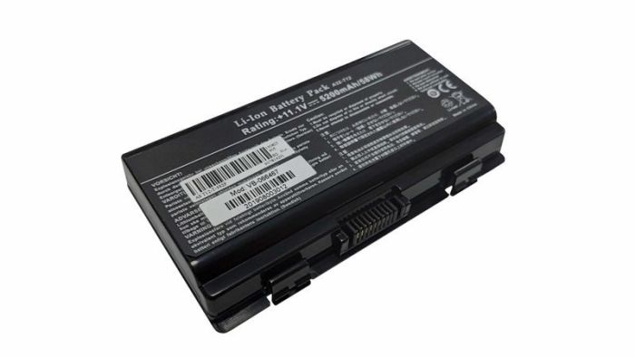 Аккумулятор для ноутбука A32-X51 11.1V Black 5200mAh OEM