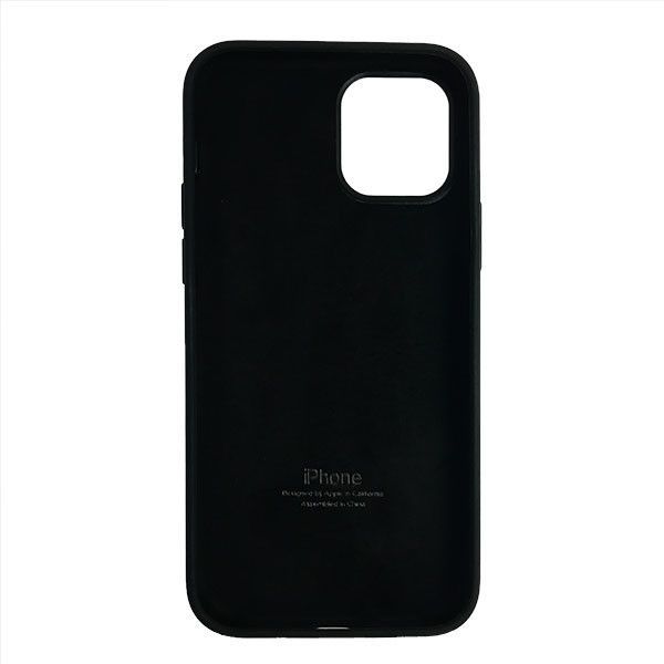Чехол Copy Silicone Case iPhone 13 Black (18)