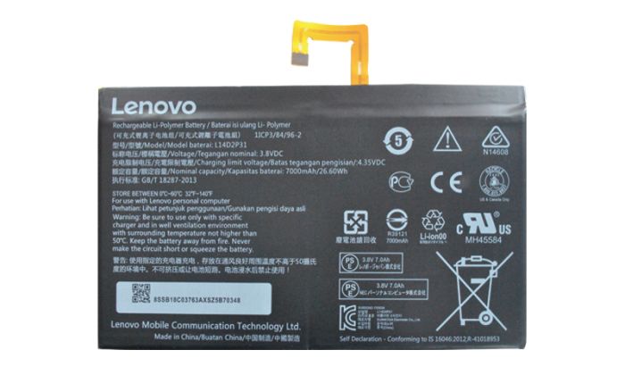 Акумулятор для Lenovo L14D2P31 Original PRC