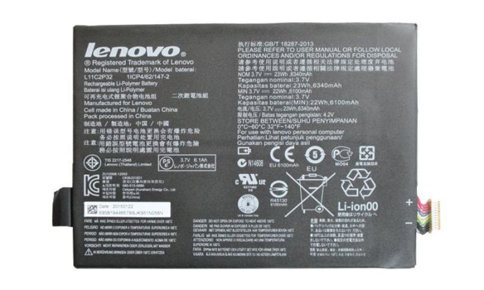 Акумулятор для Lenovo L12D2P31 Original PRC
