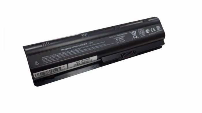 Посилений акумулятор для ноутбука HP Compaq HSTNN-Q62C dm4-1000 10.8V Black 7800mAh OEM