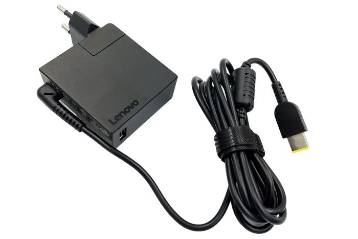 Блок живлення Lenovo 20V 3.25A 65W USB Square Travel + USB Original PRC (SA10N72224)