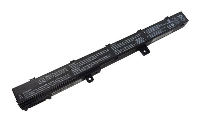 Акумулятор для ноутбука Asus A41N1308 14.4V Чорний 2600mAh OEM