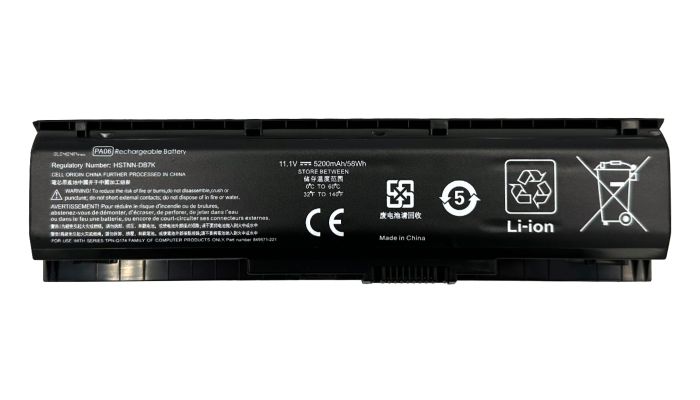 Батарея Elements MAX для HP Pavilion 17-AB Omen 17-W 11.1V 5200mAh (PA06-3S2P-5200)