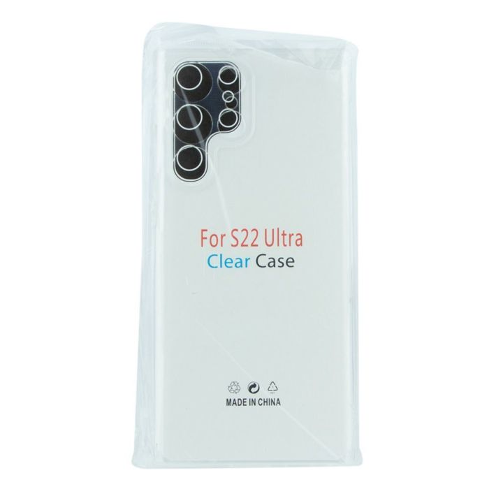 Чехол Virgin Silicone для Samsung S22 Ultra Clear