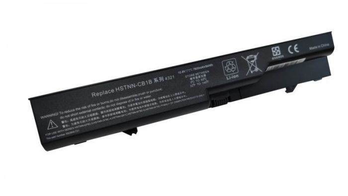 Посилений аккумулятор для ноутбука HP Compaq HSTNN-IB1A ProBook 4320s 10.8V Black 7800mAh OEM