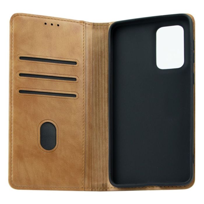Чехол-книжка Business Leather для Xiaomi Poco X4/Redmi Note 11 Колір Коричневий