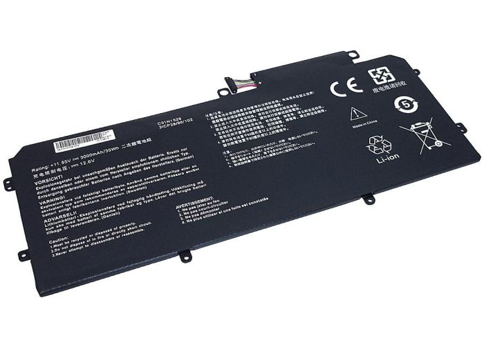Аккумулятор для ноутбука Asus C31N1528 ZenBook UX360 11.55V Black 3000mAh OEM