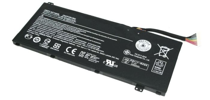 Аккумулятор для ноутбука Acer AC14A8L Aspire VN7-571G 11.4V Black 4465mAh Orig