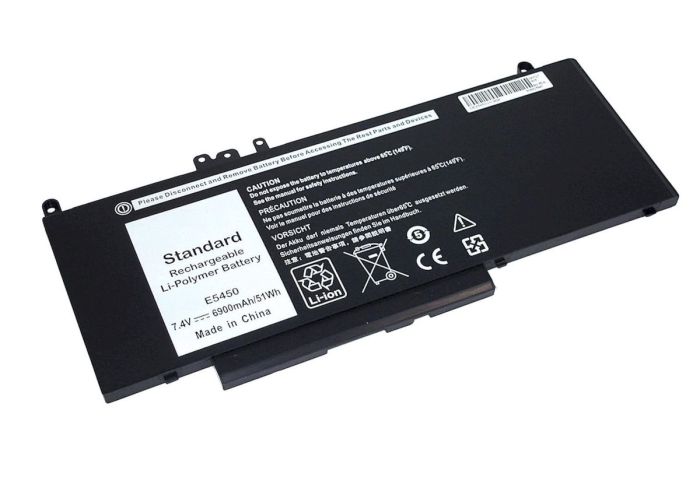 Акумулятор для ноутбука  Dell G5M10 Latitude E5450 7.4V Чорний 6900mAh OEM