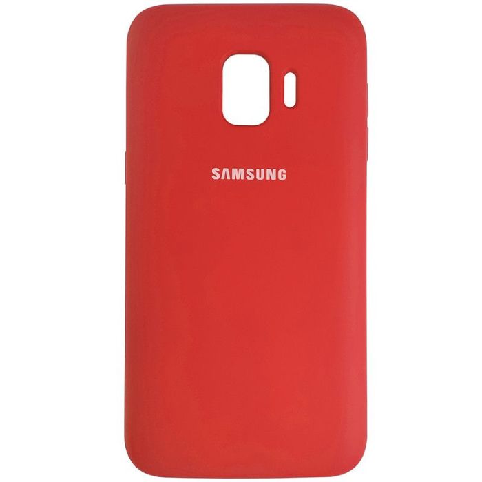 Чехол Silicone Case for Samsung J260 Red (14)