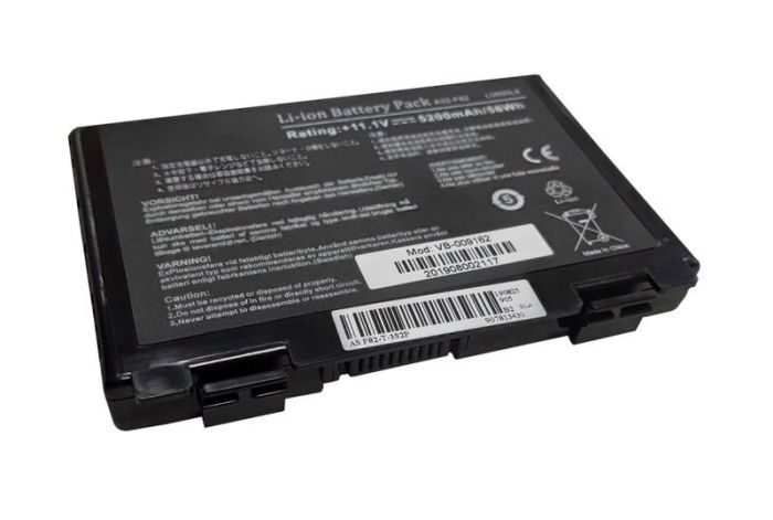 Акумулятор для ноутбука Asus A32-F82 F52 11.1V Чорний 5200mAh OEM
