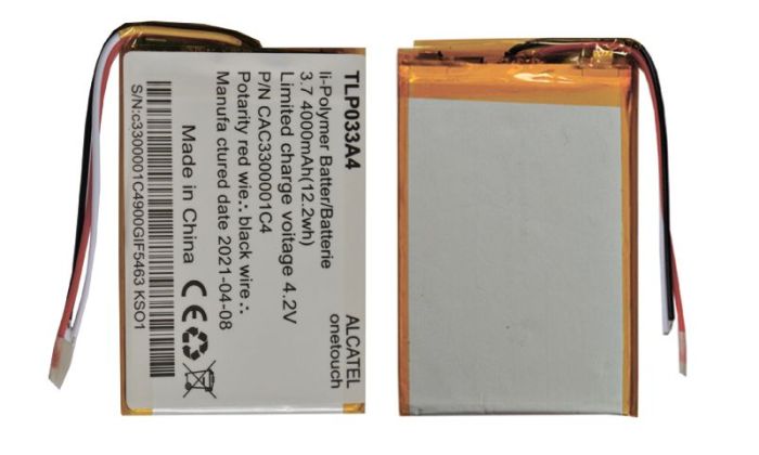 Аккумулятор для Alcatel TLp033A4 Original PRC