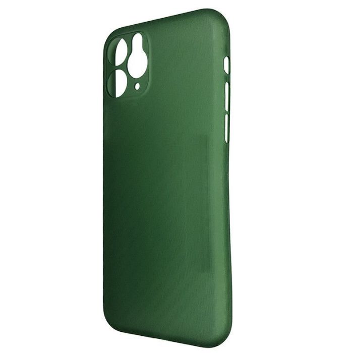 Чехол Anyland Carbon Ultra thin для Apple iPhone 11 Pro Green