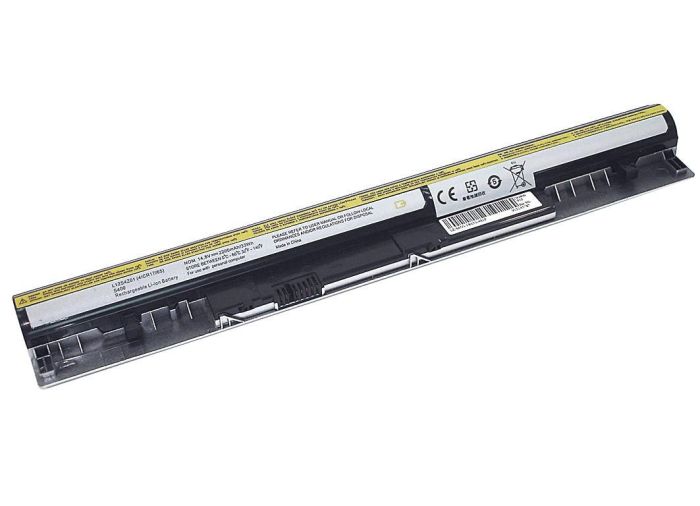 Акумулятор для ноутбука Lenovo L12S4L01 IdeaPad S400 14.8V Black+Silver 2600mAh OEM