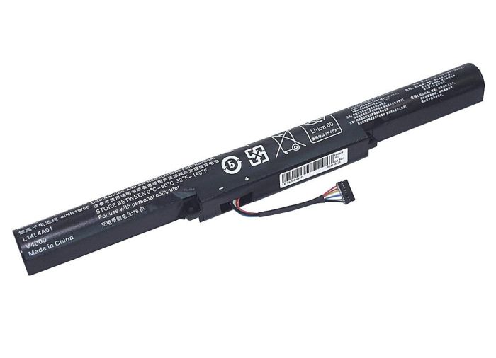 Аккумулятор для ноутбука Lenovo L14S4A01 V4000 14.4V Black 2200mAh OEM