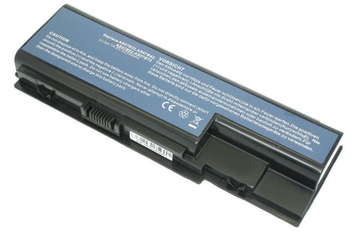 Аккумулятор для ноутбука Acer AS07B42 Aspire 5520 14.8V Black 5200mAh OEM