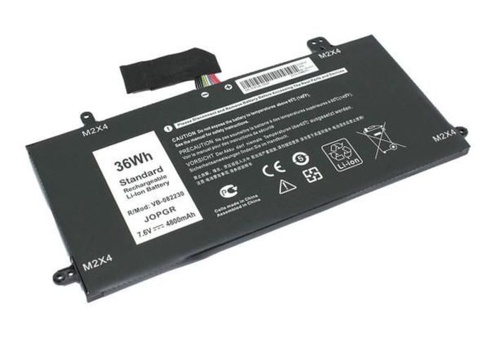 Аккумулятор для ноутбука Dell J0PGR Latitude 12 5285 7.6V Black 4800mAh OEM