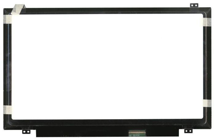 Матриця для ноутбука 14,0", Slim (тонка), 40 pin (знизу праворуч), 1366x768, Світлодіодна (LED), кріплення зверху\знизу, глянсова, AU Optronics (AUO), B140XTN02.3
