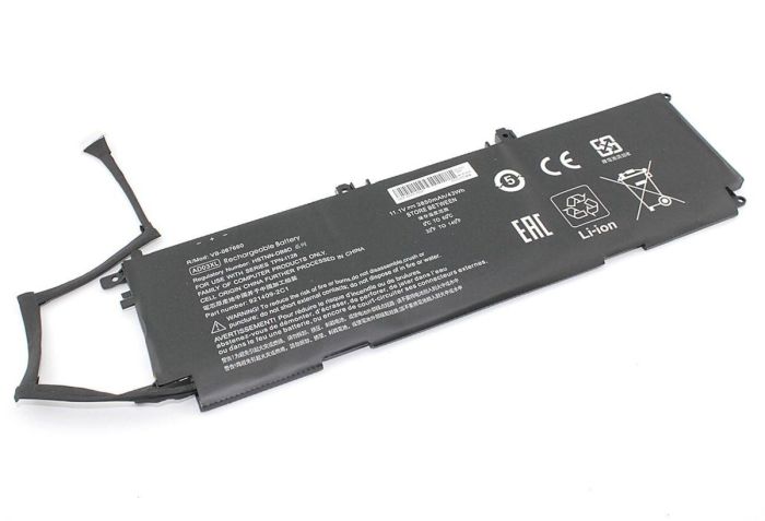 Аккумулятор для ноутбука HP AD03XL Envy 13-AD000 11.1V Black 3850mAh OEM