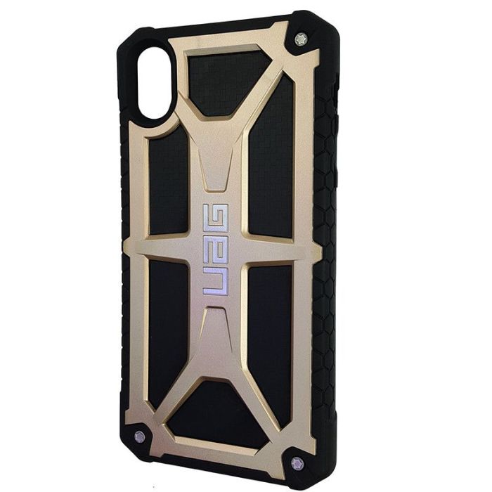Чехол UAG Monarch iPhone XR Gold (HC)