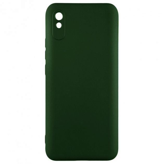 Чехол Silicone Case for Xiaomi Redmi 9A Dark Green (48)