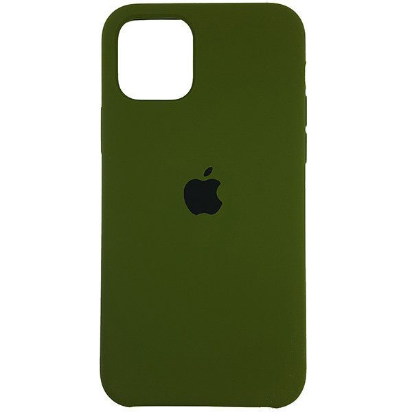 Чохол Copy Silicone Case iPhone 11 Dark Green (48)