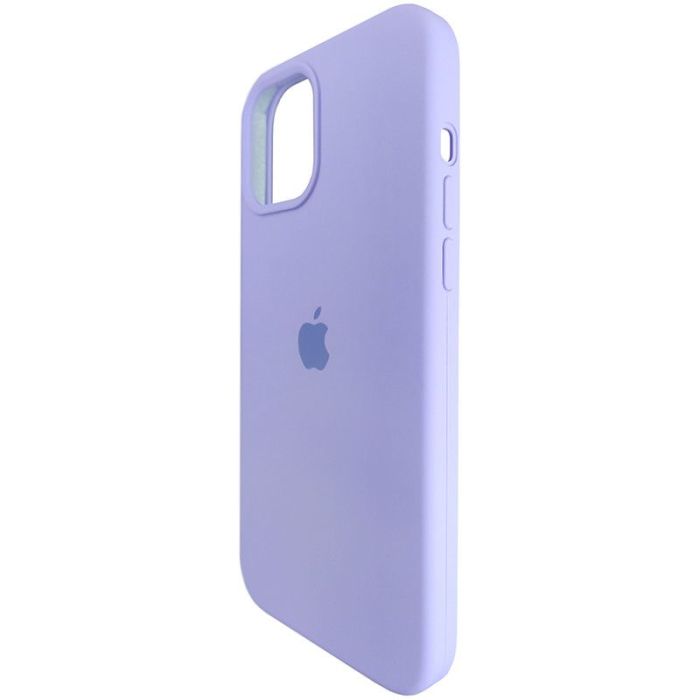 Чехол Copy Silicone Case iPhone 12 Pro Max Light Violet (41)