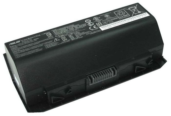 Акумулятор для ноутбука Asus A42-G750 15V Чорний 5900mAh Orig