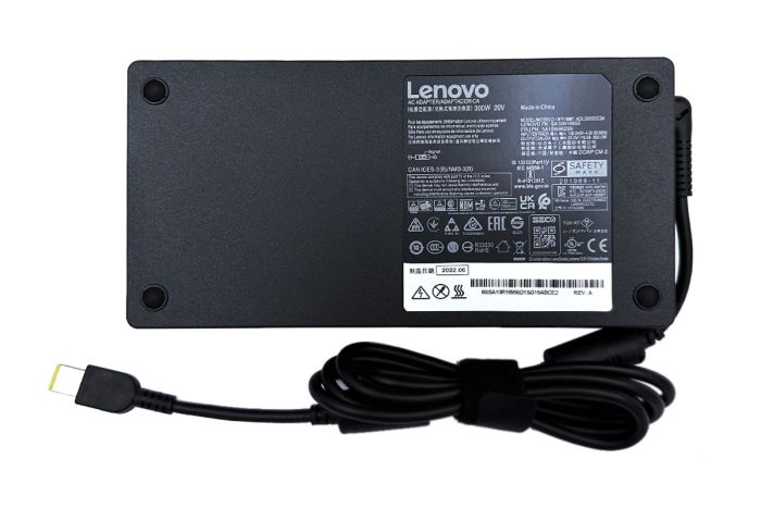 Блок живлення Lenovo 20V 15A 300W USB Square pin Slim Original PRC