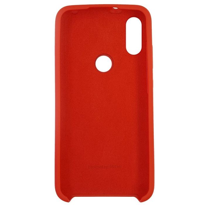 Чехол Silicone Case for Xiaomi Mi Play Red (14)