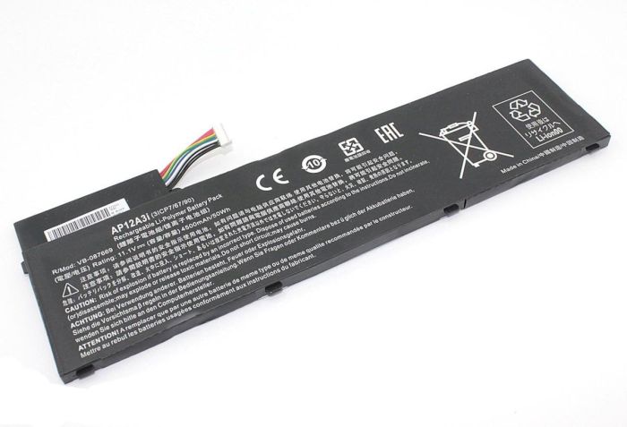 Акумулятор для ноутбука Acer AP12A31 Aspire M3-481 11.1V Black 4500mAh OEM