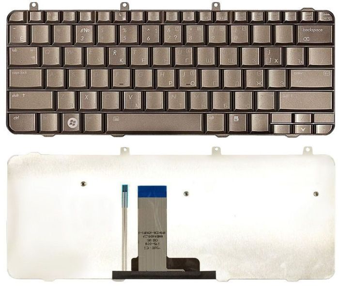 Клавіатура для ноутбука HP Pavilion (D3-1000, DV3Z-1000) с подсветкой (Light), Bronze, RU