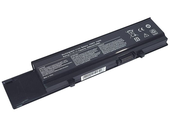 Аккумулятор для ноутбука Dell Y5XF9 Vostro 3400 11.1V Black 5200mAh OEM
