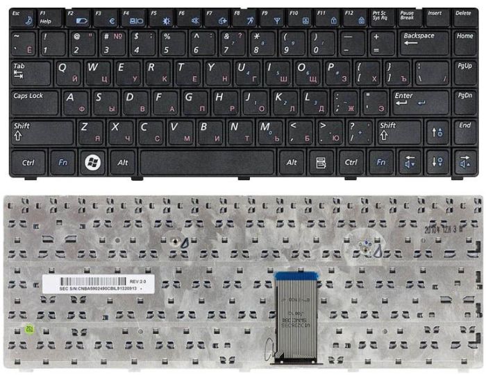 Клавіатура для ноутбука Samsung (R420, R418, R423, R425, R428, R429, R469, RV41)