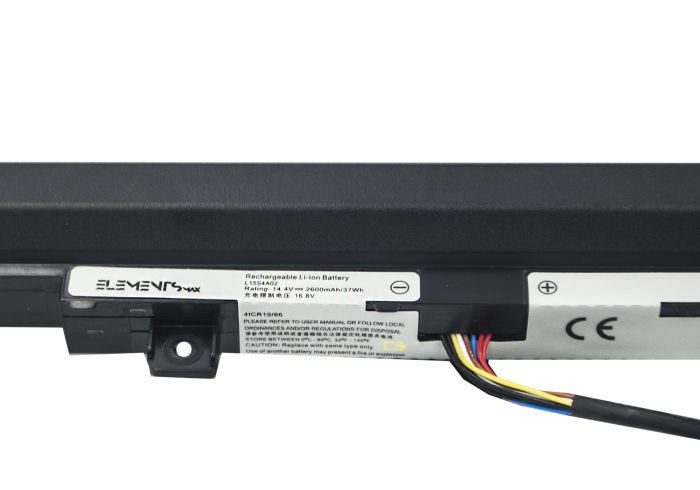 Батарея Elements MAX для Lenovo IdeaPad V310-14ISK V310-15ISK 14.4V 2600mAh (L15S4A02-4S1P-2600)