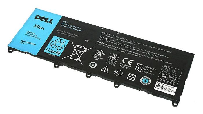 Аккумулятор для ноутбука Dell 0WGKH Latitude 10-ST2e 7.4V Black 3880mAh Orig