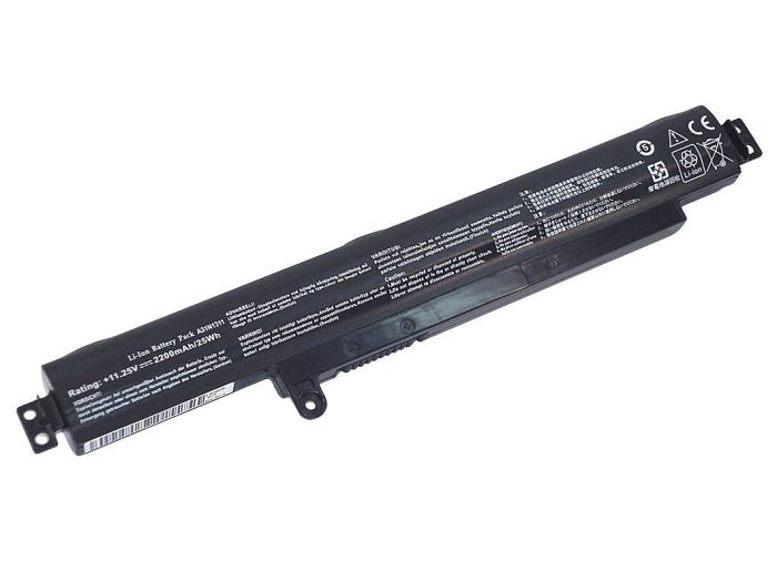 Акумулятор для ноутбука Asus A31N1311 X102BA 11.25V Black 2200mAh OEM