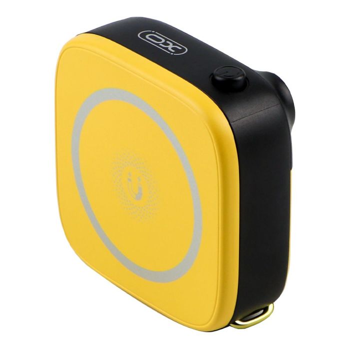Універсальна Мобільна Батарея Power Bank XO PR223 Magnetic 15W mini camera digital display 10000mAh Колір Фiолетовий+бiлий
