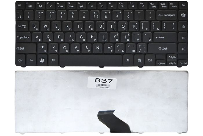 Клавіатура для Gateway NV49C Packard Bell EasyNote NM85 NM86 NM87 чорна High Copy (9Z.N1P82.30R)