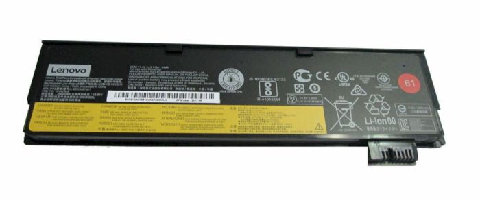 Аккумулятор для ноутбука Lenovo 01AV452 ThinkPad T580 11.4V Black 2110mAh OEM
