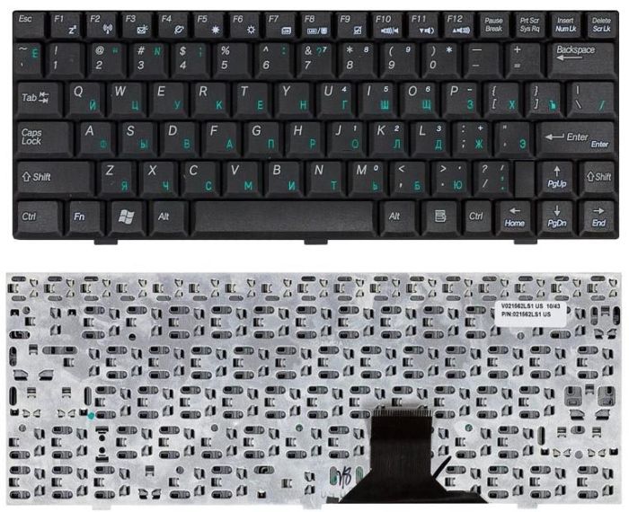 Клавіатура для ноутбука Asus (U1, U1F, U1E) Black, RU