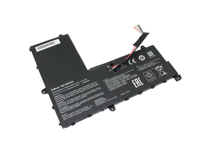 Акумулятор для ноутбука Asus B31N1503 E202SA 11.1V Black 3600mAh OEM